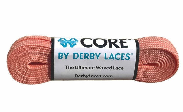 Derby Laces in Rose Petal. 