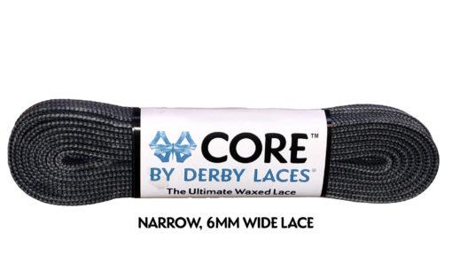 Derby Laces in Slate Grey.