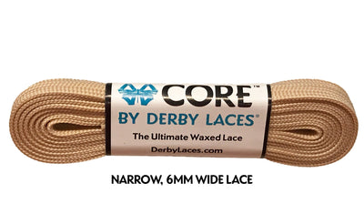 Derby Laces in Tan.