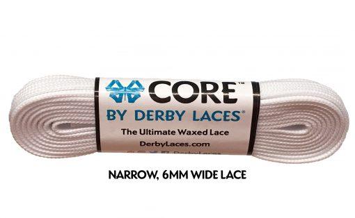 Derby Laces in White.