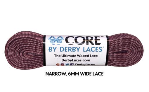 Derby Laces in Pomegranate.