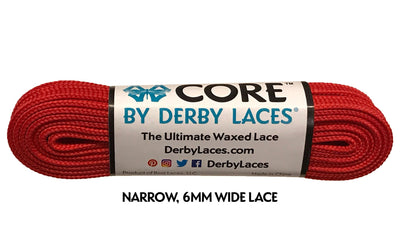 Derby Laces in Red. 