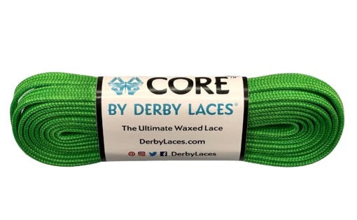 Derby Laces Core in Green.