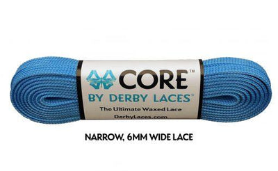 Derby Laces Core in Pool Blue.