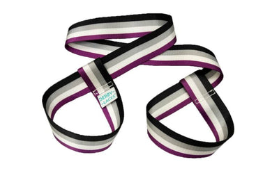 Derby Laces Skate Leashes in ACE Stripe.