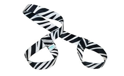 Derby Laces Skate Leashes in Zebra.