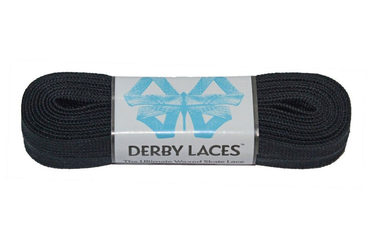 Derby Laces Spark roller skate laces in Black