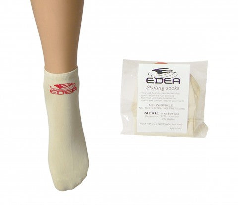 Edea socks in ivory.