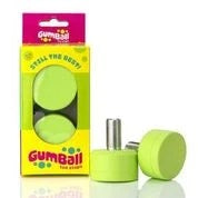 Gumball Toe Stops in Lime.