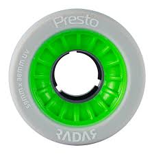 Radar Presto wheels in green.