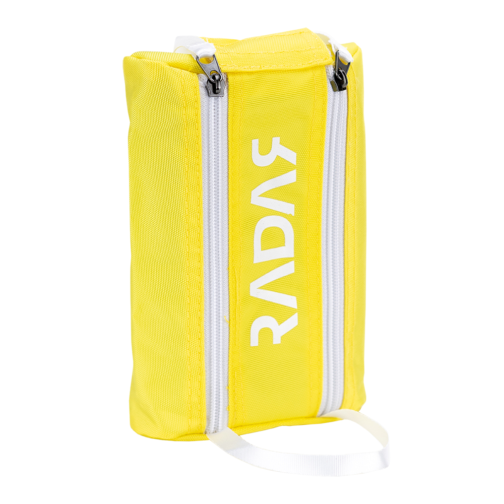 Radar Wheel Bag in yellow.