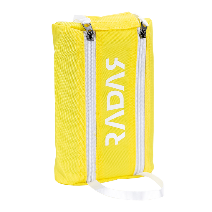Radar Wheel Bag in yellow.