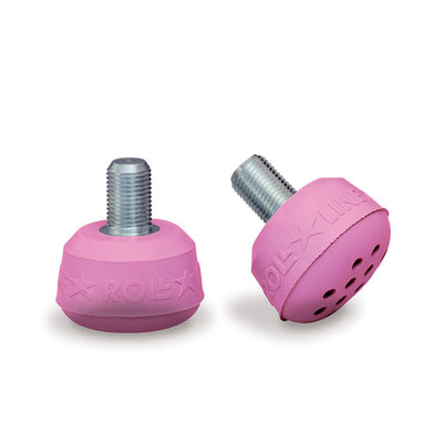 Roll-Line Standard toe stops in Pink.