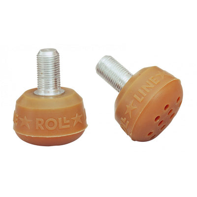 Roll-Line Super Pro toe stop in amber.