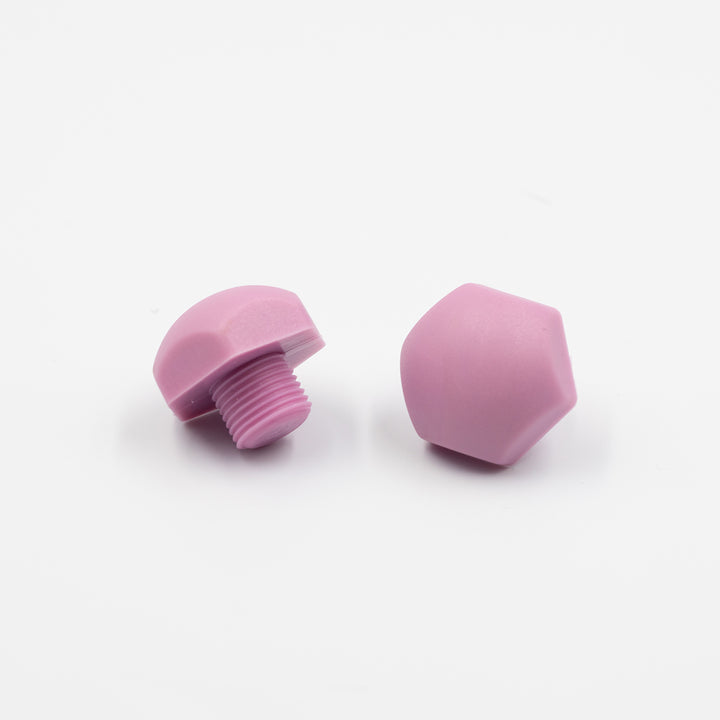 RollerFit toe jam plug in jacaranda purple.