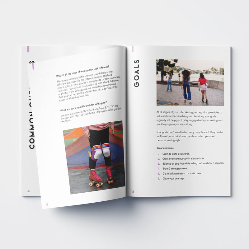RollerFit Learn to Skate Beginner Plus Program pdf booklet.