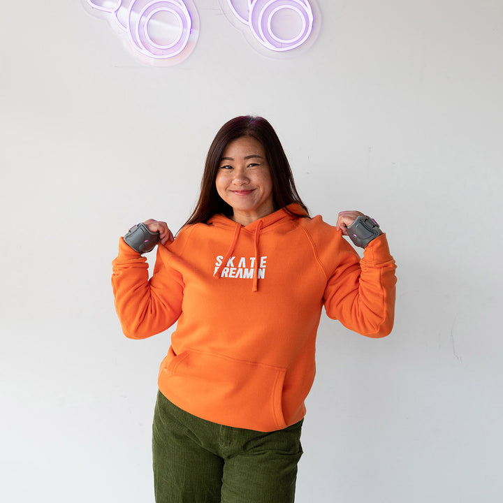 Stay snug in the RollerFit Skate Dreamin hoodie this winter.