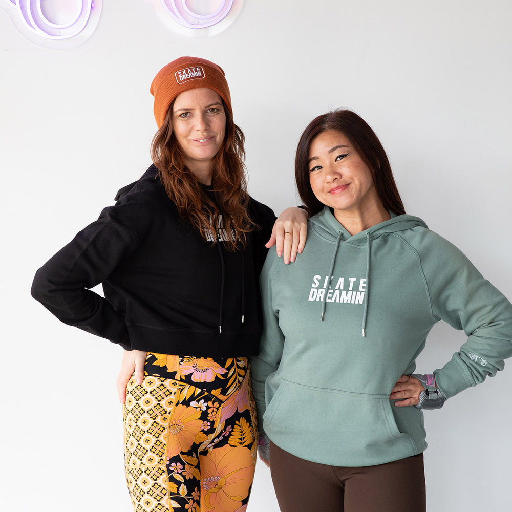 Stay snug in the RollerFit Skate Dreamin hoodie this winter.