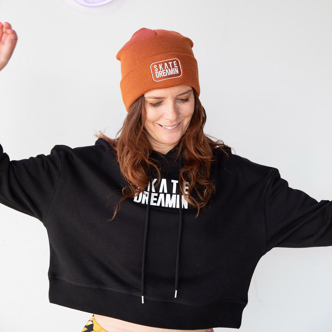 Stay snug in the RollerFit Skate Dreamin hoodie this winter.