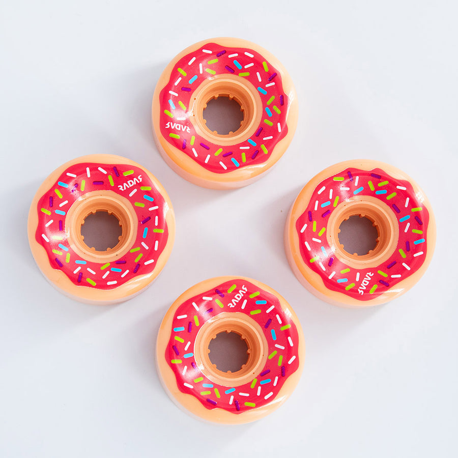 4 pack of Radar Donut wheels.
