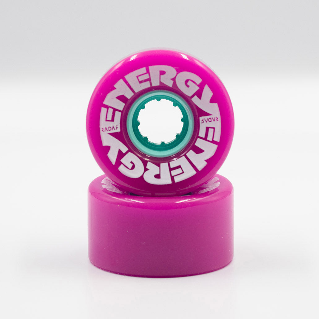 Radar Energy 57mm wheels in Purple.