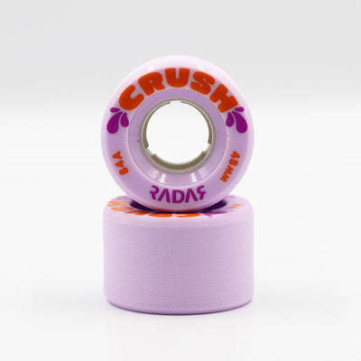 Radar Crush wheels in Lavender purple.