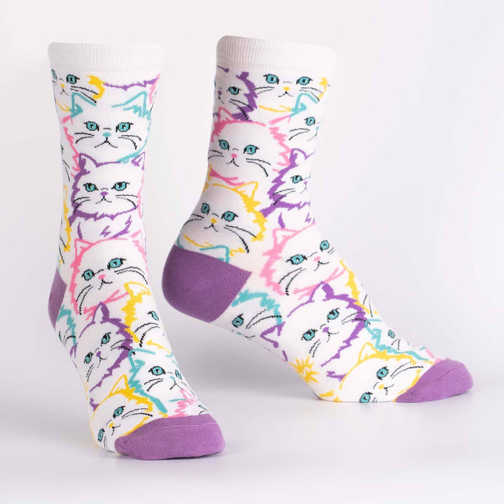 Cat socks example for RollerFit Special Occasion Gift Box.