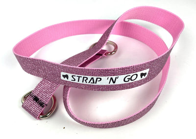 Strap N Go roller skate leash lilac pink