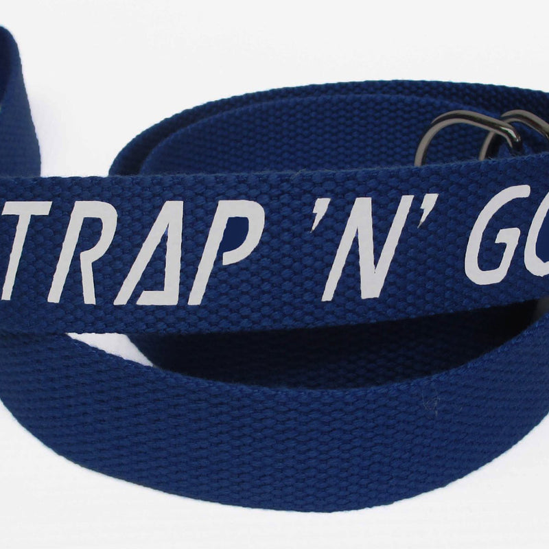Strap N Go roller skate leash in midnight blue.